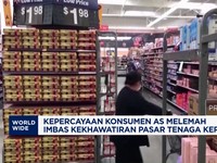 Video: Kepercayaan Konsumen AS Turun Lebih Dalam Dari Proyeksi