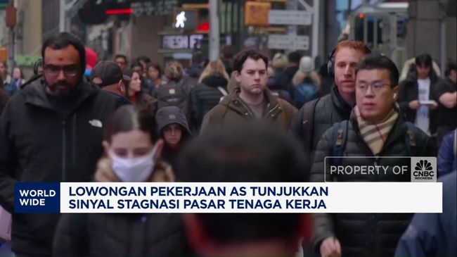 Video: Lowongan Kerja AS Tunjukkan Sinyal Stagnasi Pasar Tenaga Kerja