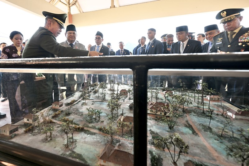 Presiden Prabowo Subianto memimpin upacara peringatan Hari Kesaktian Pancasila 2025 di Monumen Pancasila Sakti, Lubang Buaya, Jakarta, pada Rabu (1/10/2025). (Dok. Biro Pers Sekretariat Presiden/Kris))