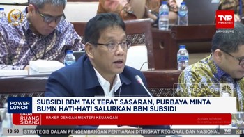 Video: Subsidi BBM Tak Tepat Sasaran, Purbaya Minta BUMN Hati-Hati 