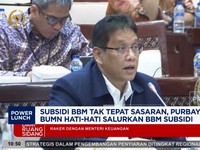 Video: Subsidi BBM Tak Tepat Sasaran, Purbaya Minta BUMN Hati-Hati