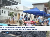 Video: Update Gempa M 6,9 Filipina Korban Melonjak, Situasi Mencekam