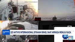 Video: 223 Aktivis Internasional Ditahan Israel saat Menuju Gaza