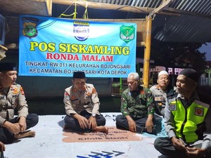 Polda Metro Ajak Warga di Depok Gencarkan Siskamling Jaga Keamanan