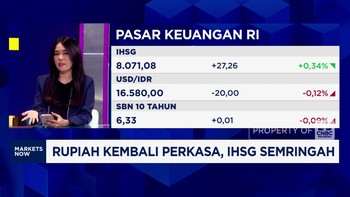 Video: IHSG Semringah, Rupiah Menguat ke 16.580 per Dolar AS