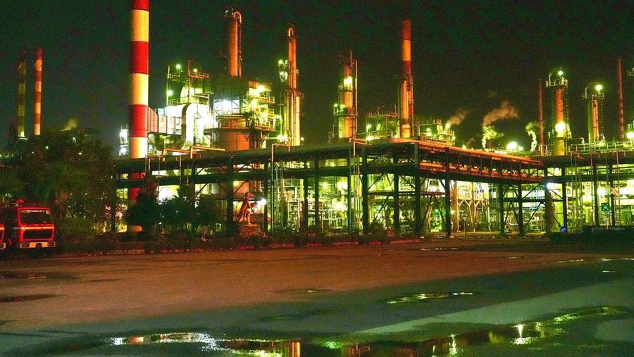 Kilang Dumai, Riau, yang dioperasikan PT Kilang Pertamina Internasional (KPI). Dok. PT Kilang Pertamina Internasional (KPI)