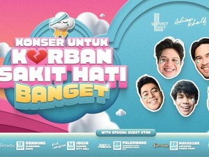 Juicy Luicy dan Adrian Khalif Siap Hibur Korban Sakit Hati di Jakarta