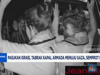 Video: Kapal Flotilla Tujuan Gaza Ditabrak Pasukan Israel