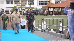 Naik KRI, Prabowo Bakal Saksikan Sailing Pass Kapal TNI AL di Teluk Jakarta