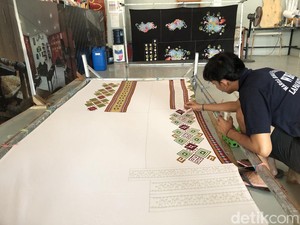 Batik Karya Napi Lapas Lombok Barat Bakal Dipamerkan di Sirkuit Mandalika