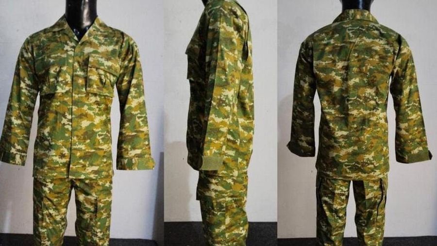 Seragam PDL TNI baru. (Dok. Istimewa)