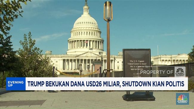 Video: Trump Bekukan Dana USD 26 Miliar, Shutdown Kian Politis