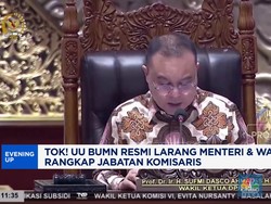 Video: UU BUMN Resmi Larang Menteri & Wamen Rangkap Jabatan Komisaris