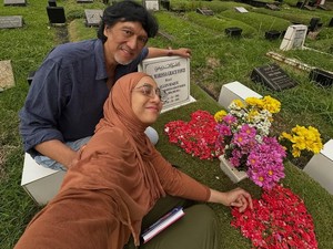 Pesan Haru Ikang Fawzi Lepas Chiki Fawzi ke Jalur Gaza
