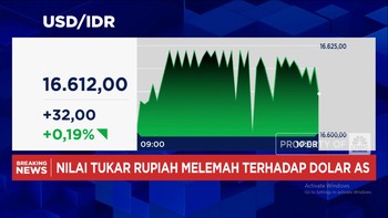Video: Dolar AS Kembali Menguat, Rupiah Ambles ke Rp16.610 Per USD