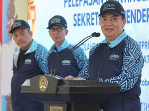 Lepas Kontingen PORNAS KORPRI XVII, Sekjen DPD: Tunjukkan Semangat Juang!