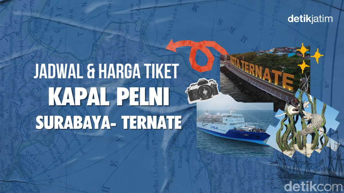 Jadwal Kapal Pelni Surabaya-Ternate September 2026, Rute dan Harga Tiket