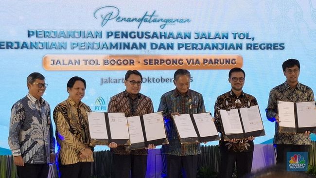 Ini Rute Tol Pertama Era Presiden Prabowo, Bogor Tembus BSD!