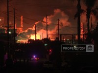 Video: Kilang Minyak Raksasa Chevron di Amerika Serikat Kebakaran