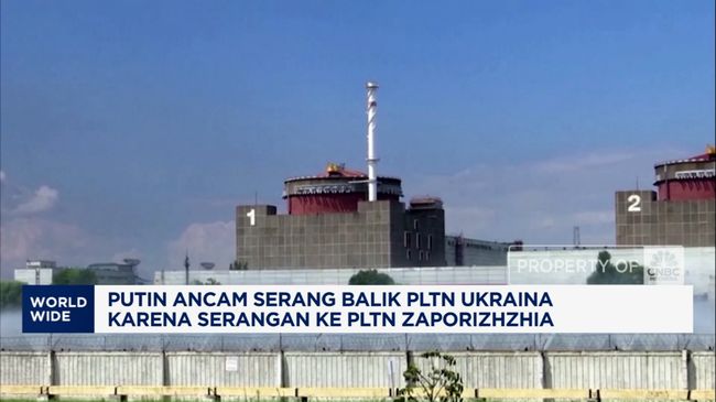 Video: Putin Ancam Serang PLTN Ukraina Karena Serang PLTN Zaporizhzhia