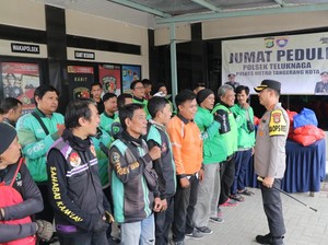 Polres Tangerang Gandeng Komunitas Ojol Jadi Mitra Kambitmas