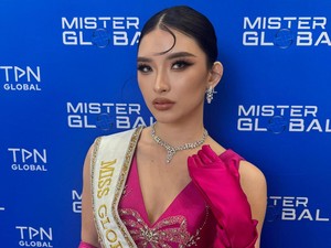 Angela Lillo Hadapi Miss Global 2025