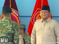 HUT TNI ke-80, Prabowo: Ratusan Tahun RI Diganggu Kekuatan Asing