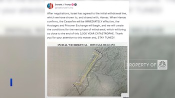 Video: Trump Umumkan Israel Setuju Penarikan Awal Pasukan dari Gaza