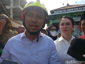 Wagub Emil Dardak Tinjau Langsung Lokasi Runtuhan Ponpes Al Khoziny