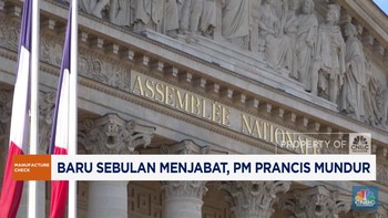 Video: Baru Sebulan Menjabat, PM Prancis Mundur