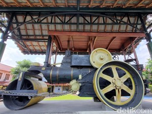 Melihat Stoomwals Jadul di Bantul, Diimpor Hindia Belanda Tahun 1890-an