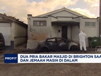 Video: 2 Pria Bakar Masjid di Inggris, Mobil Pengelola Hangus Terbakar