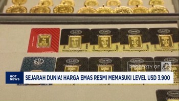 Video: Emas Resmi Masuki Level USD 3.900-Heboh Meteor Jatuh di Cirebon