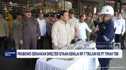 Video: Prabowo Serahkan Smelter Sitaan ke PT Timah Tbk