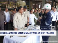 Video: Prabowo Serahkan Smelter Sitaan ke PT Timah Tbk
