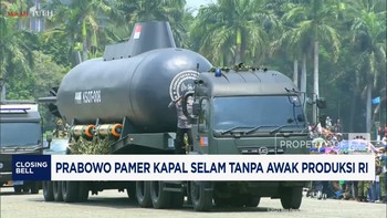 Video: Prabowo Pamer Kapal Selam Tanpa Awak Produksi RI