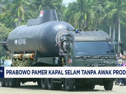 Video: Prabowo Pamer Kapal Selam Tanpa Awak Produksi RI