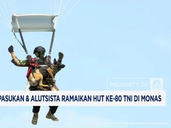 Video: Atraksi Defile Pasukan & Alutsista Ramaikan HUT Ke-80 TNI