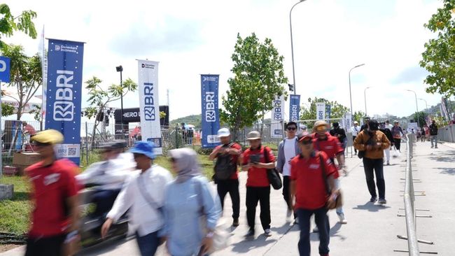 BRI Dukung Indonesia Mendunia Lewat MotoGP Mandalika 2025