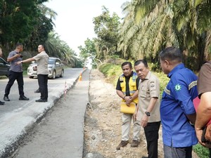 Rawan Kecelakaan, Jalan Lintas Ness di Jambi Diperluas