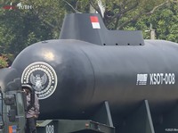 Prabowo Pamer Kapal Selam Tanpa Awak Produksi RI