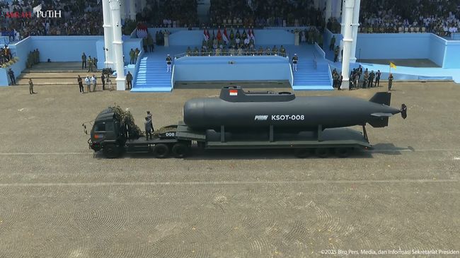 Kapal Selam Tanpa Awak Produksi RI Unjuk Gigi, Kemampuannya Fantastis