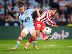 Celta Vigo Vs Atletico Madrid Tuntas 1-1