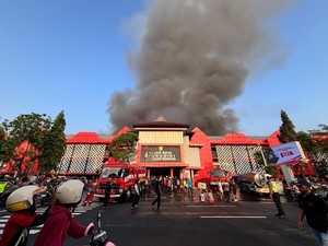 Pedagang Rugi Rp 81,5 M Imbas Kebakaran Pasar Wonogiri