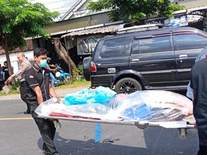 Senggolan, Pemotor Vario Tewas Tertabrak Truk di Tulungagung