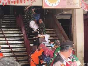 Kebakaran Pasar Wonogiri Belum Padam, Pedagang Panik Selamatkan Barang