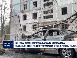 Video: Rusia Bom Perbatasan Ukraina, Jet Tempur Polandia Siaga