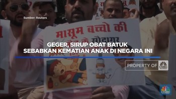 Video: Geger, Sirup Obat Batuk Sebabkan Kematian Anak di Negara Ini