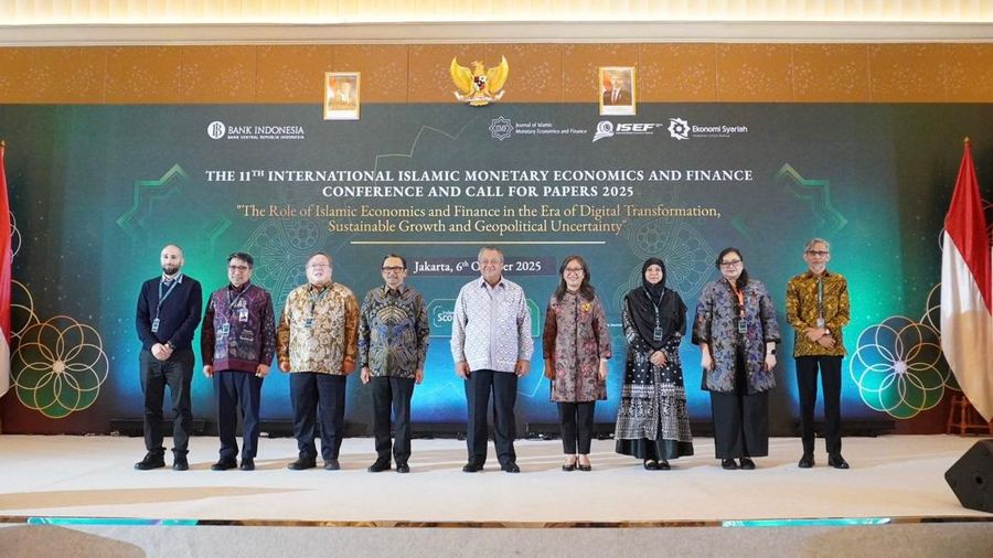 Pembukaan the 11th International Islamic Monetary Economics and Finance Conference & Call for Papers (IIMEFC) 2025 bertema “The Role of Islamic Economics and Finance in the Era of Digital Transformation, Sustainable Growth and Geopolitical Uncertainty