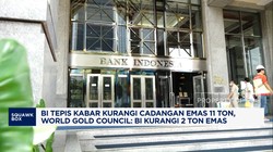 Video: BI Tepis Kabar Kurangi Cadangan Emas 11 Ton